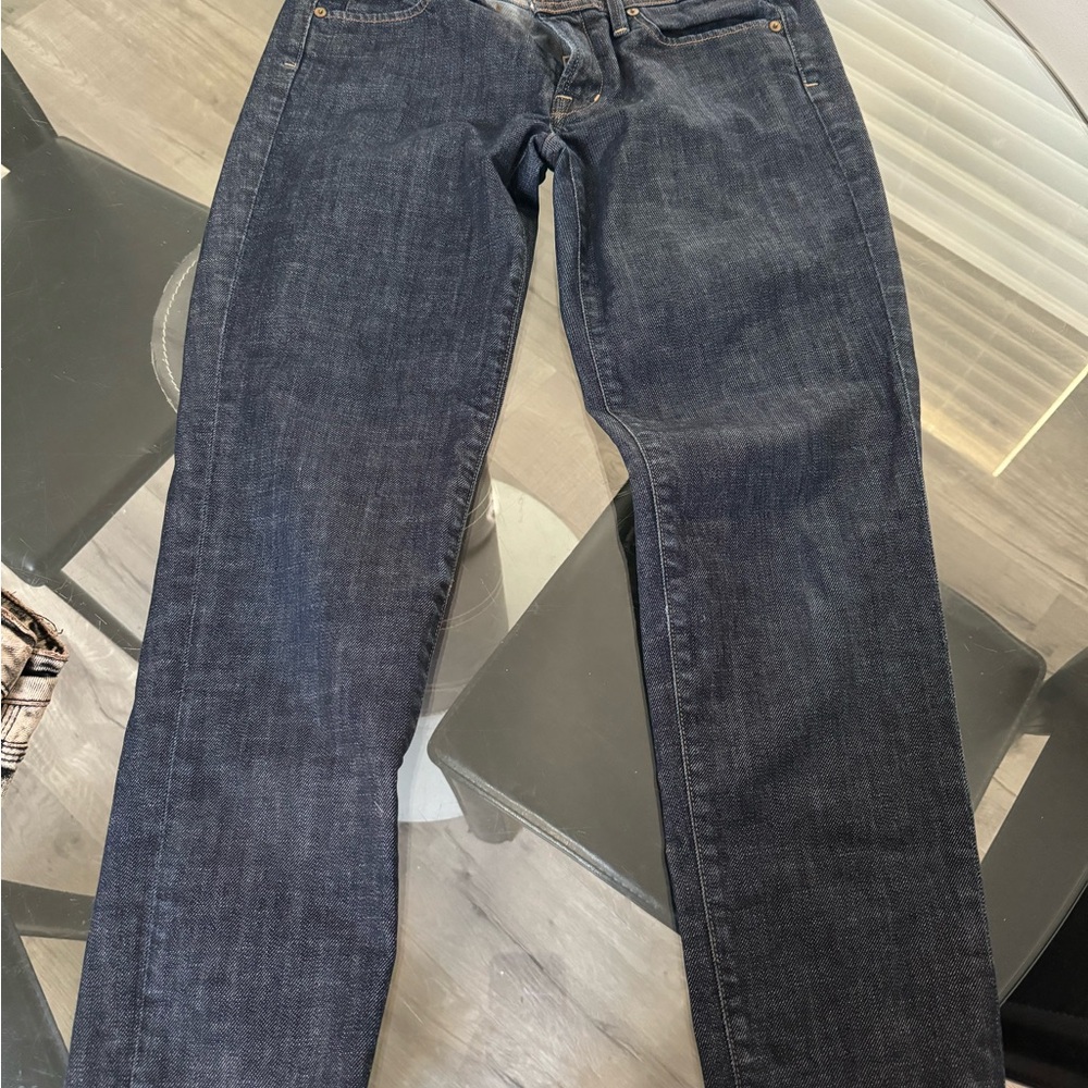 Citizens Of Humanity Dark Blue Straight Jeans